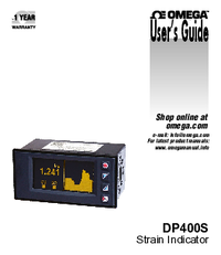 Thumbnail of document Manual - DP400S High Speed Load & Strain Meter, NFC Enabled